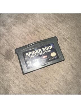 Spider-Man Battle For New York 2006 Game Boy Advance GBA Video Game Authentic!